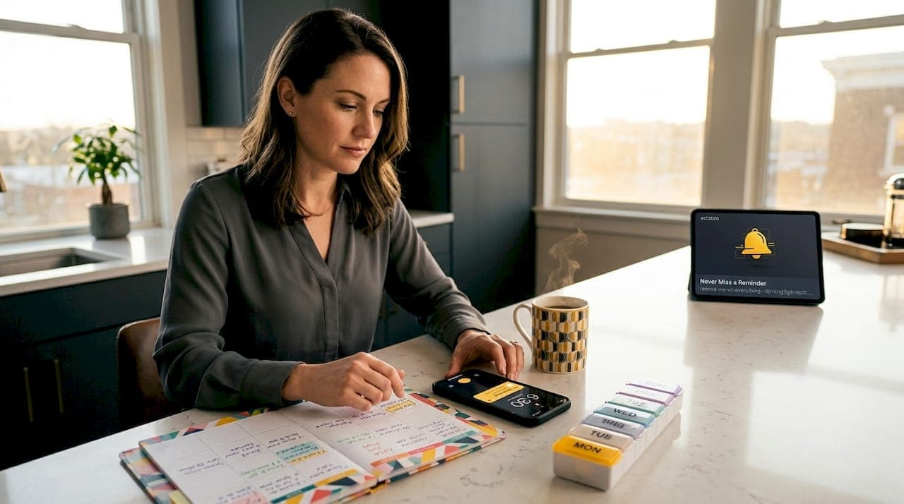 Everyday reminders that actually work: 9 practical examples